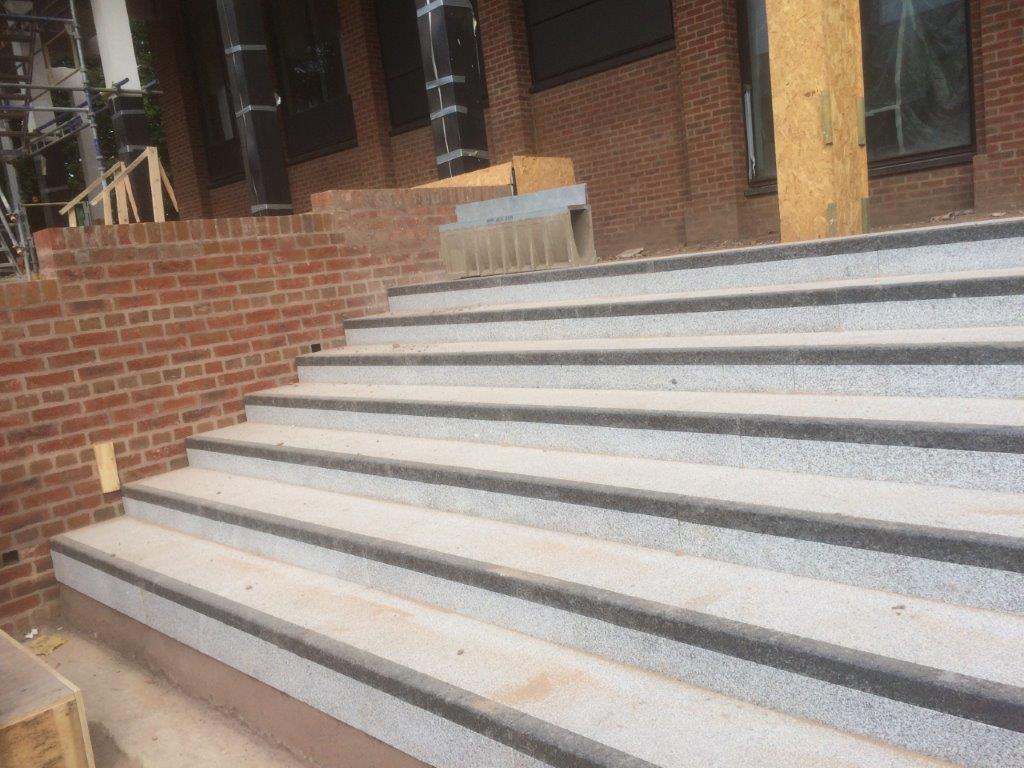 Granite steps